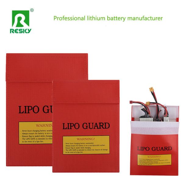 Anti Explosion Anti Fire Waterproof RC Lithium Battery Pack Safe Bag 23x30cm 18x23cm