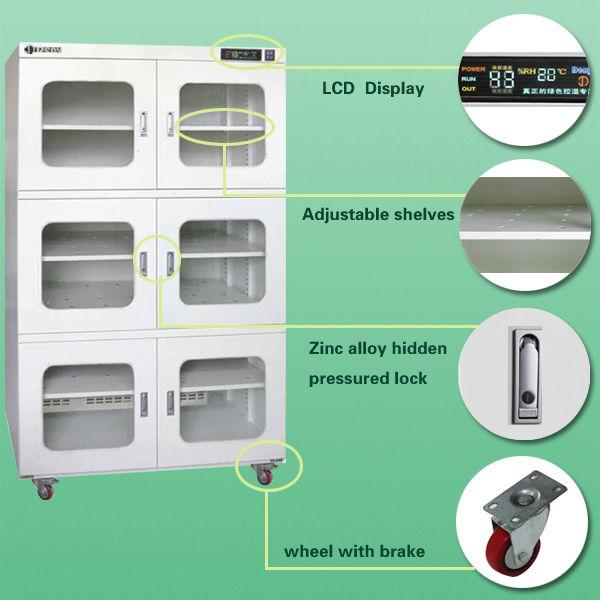 Large size industrial moister buster cabinet for PBGA/BAG/TQFD storage