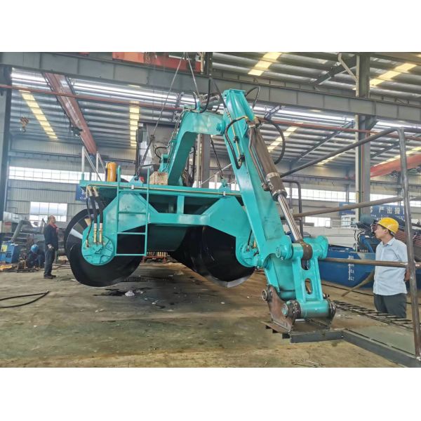 KEDA 194KW Engine Power Amphibious Excavator 6.5m Dredging Depth