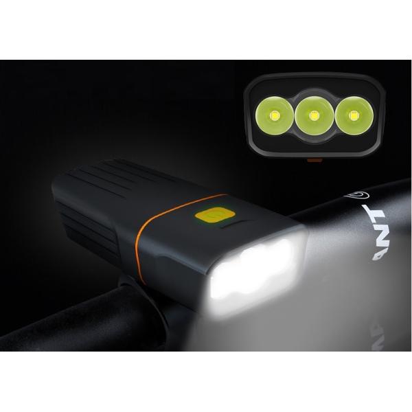 Aluminum Material Bicycle Lights Usb Rechargeable 3000lm Brightness Long Lifespan