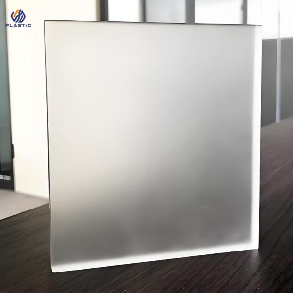 Cast Process Frosted Finish Acrylic Plastic Sheet 4ft X 8ft High Scratch Resistance