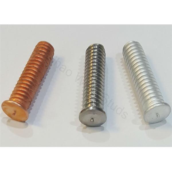 Copper Coated Mild Steel Stud Welding Pins Insert Welder Stud For CD Type
