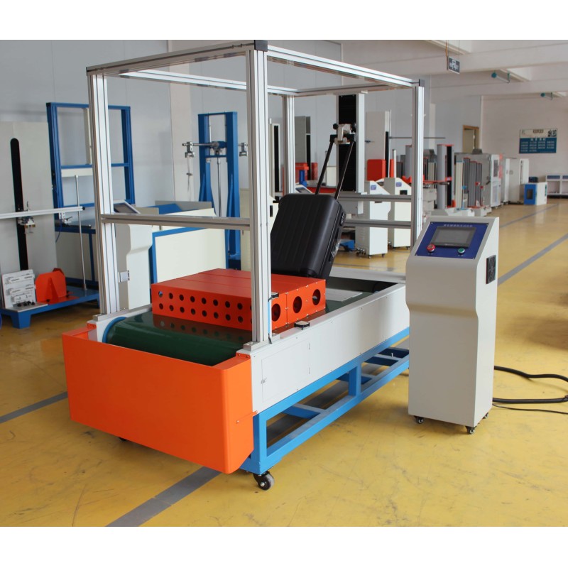 ASTM Compliant Luggage Wheel & Case Surface Stair Impact Testing Machine, Luggage Stair Simulation Tester