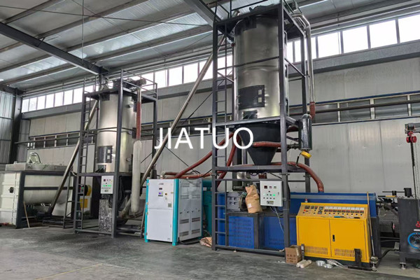 JIATUO PP Plastic Strap Making Machine 250KW With Single Screw ExtruderFactory customized 9-32mm PET plastic strapping production line PET strapping