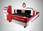 500w 700w 1000w Fiber Laser Cutting Machine For Steel Sheet , Germany Technology
