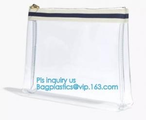 China matt frosted PVC slider zipper bag plastic bag with zipper/pvc zipper lock slider bag/resealable pvc slider zip poly bag on sale