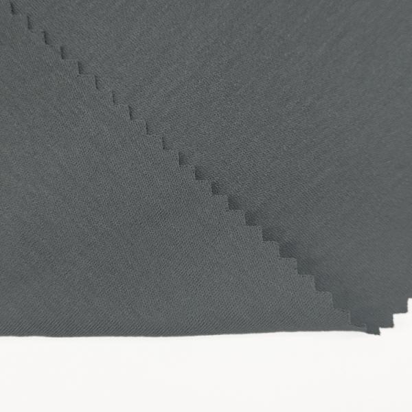 Factory Wholesale Solid Fabric 100 Cotton Material Knit Interlock Fabric for Men Shirt