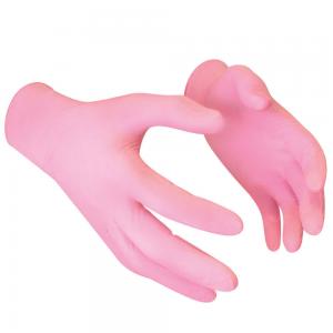 Nitrile Exam Disposable Medical Gloves / Colored Medical Grade Gloves