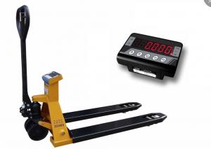 Wholesale Hydraulic Pallet Weighing Scales LED LCD Display 2000kg 550*1150 Panel Size from china suppliers