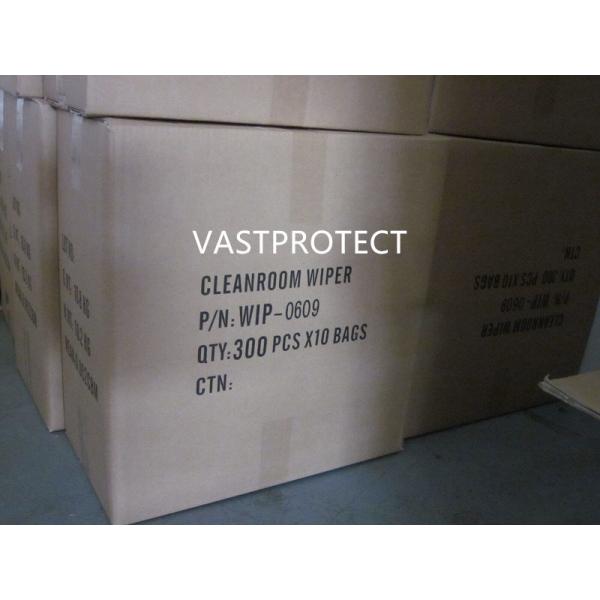 Nonwoven Airlaid Optical Lint Free Cleanroom Dry Paper Wipers 0609 Customized Request