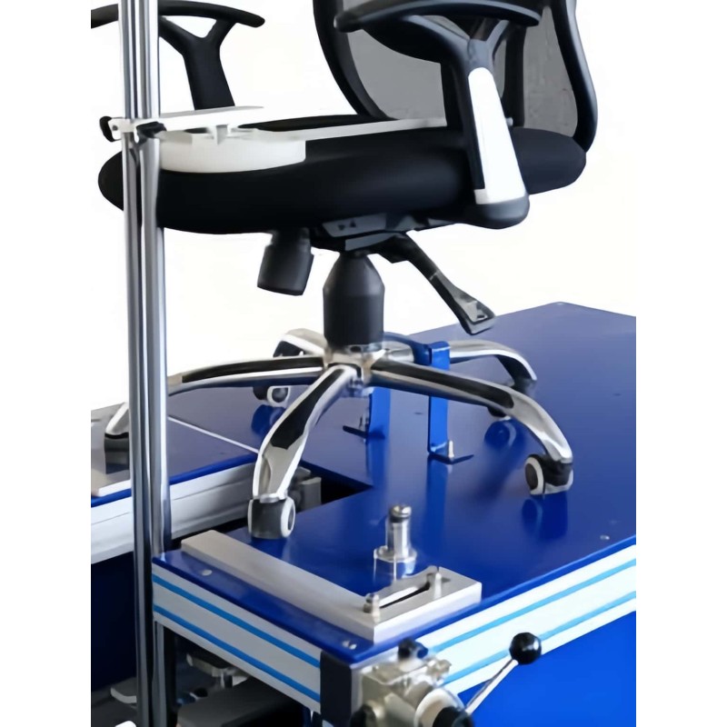 Office Chair Stability Tester for Evaluating Anti-Tipping Performance Under Unbalanced Loads