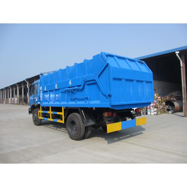 HIgh Performance Dongfeng 8CBM small compactor garbage truck price, garbage can cleaning truck