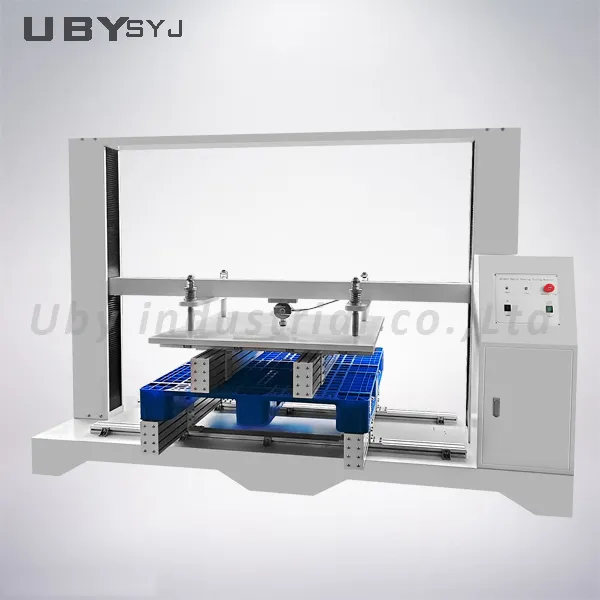 Computer Control Plastic Pallet Strength Compression Tester with Digital Display and Max Capacity 20-100000kN for Packaging Testing