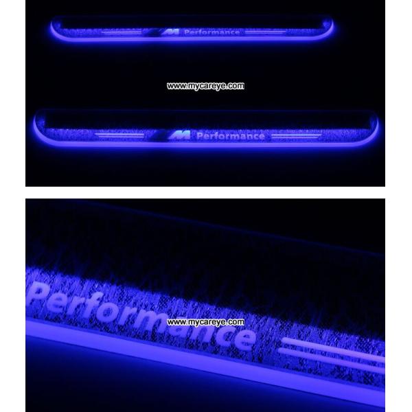 BMW M6 car led door courtesy light logo projector sill door pedal