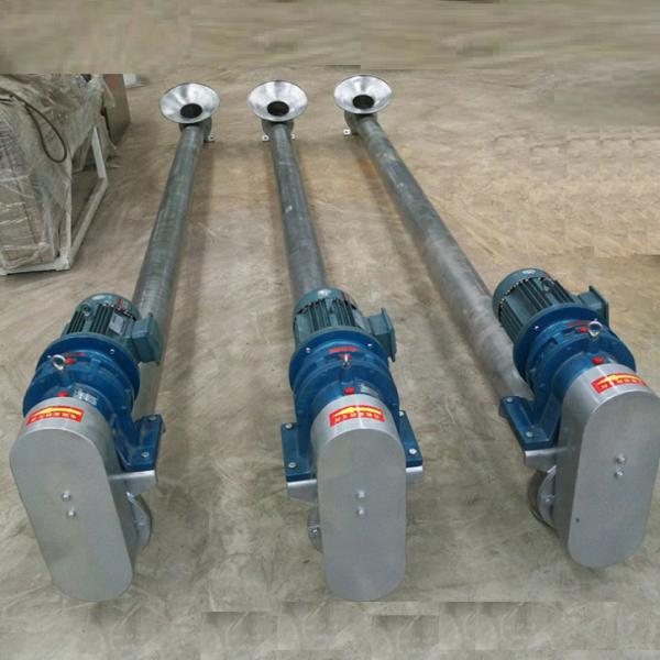 Customized Standard/ Vertical / Inclined / leveling screw conveyors For Conveying Contaminated Soil