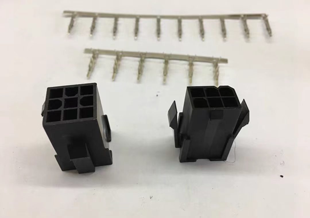 Original TE Delta Servo Motor Connector with 1000V Voltage Rating and Silver/Gold Contact Plating for Industrial Automation