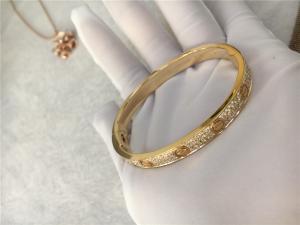 Wholesale 18K Yellow Gold Set Luxury Diamond Jewelry With 2 Carats Diamonds NO Gemstone from china suppliers
