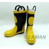 Steel Toe Fireman Rubber Boots Fire Fighter'S Equipment EN15090-2012 Safety Shoes for sale