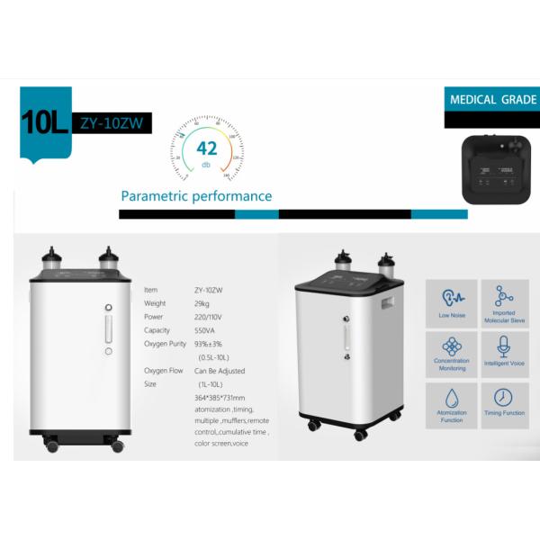 Small Purity 93% Portable O2 Concentrator 10L Class II