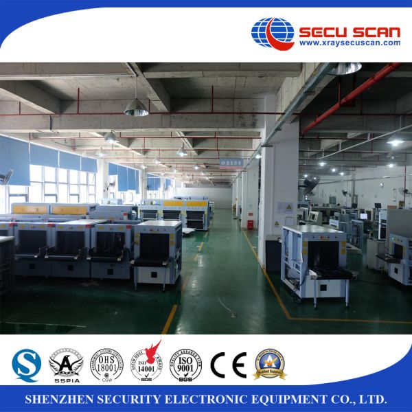 FDA CE 140KV x ray generator baggage scanning machine , airport security scanners