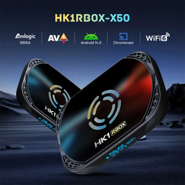 OEM Android TV Box 4K WiFi6 Quad Core Set Top Box