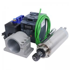 Wholesale High Frequency 400Hz 2.2kw 220V CNC VFD Spindle Motor Kit with 4bearings 24000rpm from china suppliers
