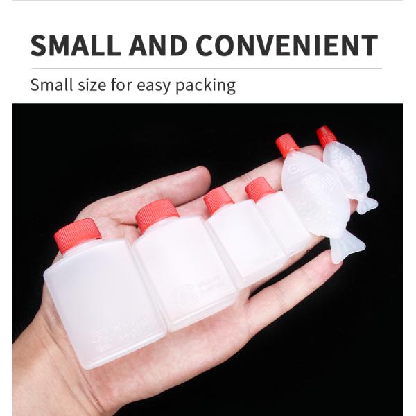 Mini Sauce Packaging Empty Portable BBQ Squeeze Bottle For Chili Sauce Maple Syrup Ketchup Bottle With Lid
