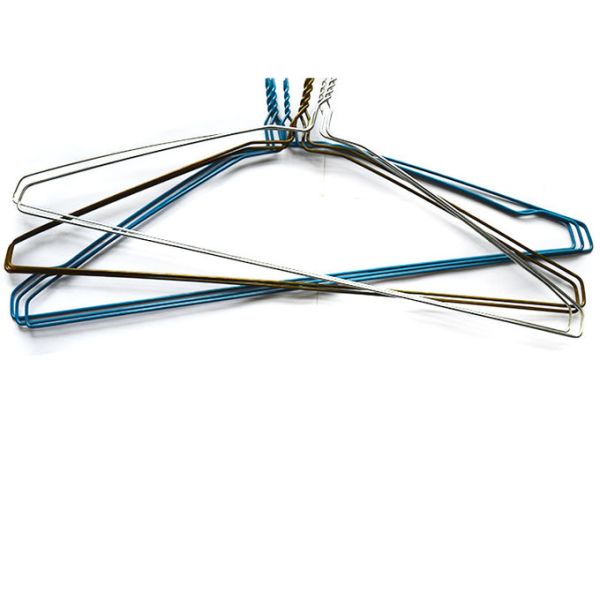 40cm Height Galvanized Wire Hangers Perfectly Suited for Laundry Rust Resistant Wire Hangers Ensuring Laundry Durability