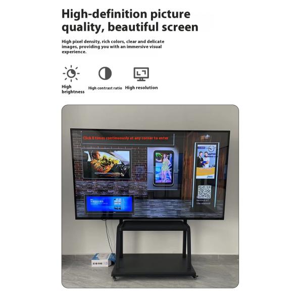 All-In-One Interactive Whiteboard Conference Tablet for Screen Conference Teaching Advertising Smart Touch Multimedia Design