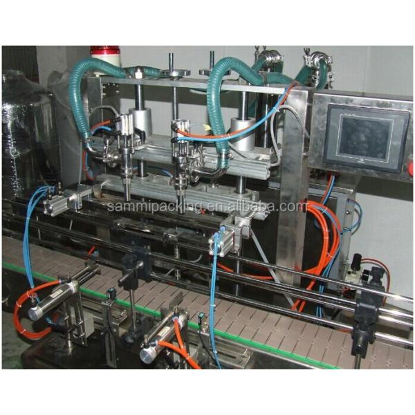 High Quality Automatic Peanut Butter Sauce Granular Filling Machine Sticky Paste Juice Oil for Beverages Oil 500ml Bottles