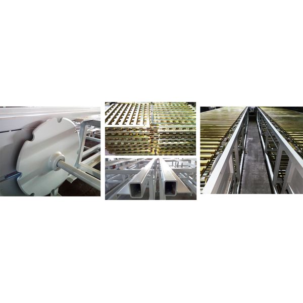 Crawler Type Foundry Sand Moulding Line 420mm-710mm Sand Mold Conveying And Pouring Production Line