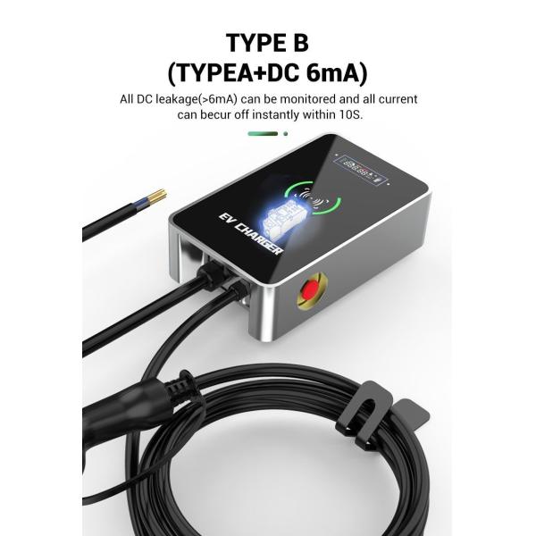 Three Phase Car EV Charger Type 2 Commercial EV Charging Points
