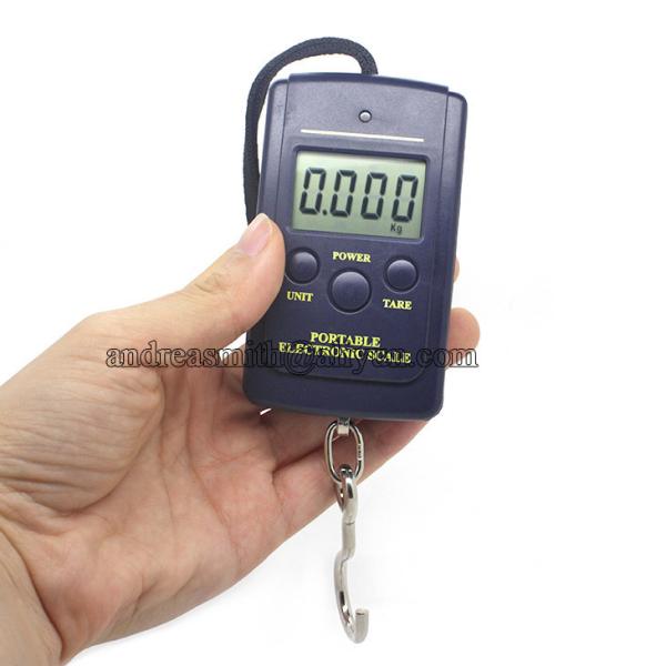 ABS Plastic Digital Hanging Scale With Multifunctional Net Weighing Function