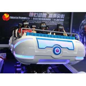 Wholesale 360 Degree Rotation Amusement Park 9D VR Cinema 6 Seats Game Machine For Family from china suppliers