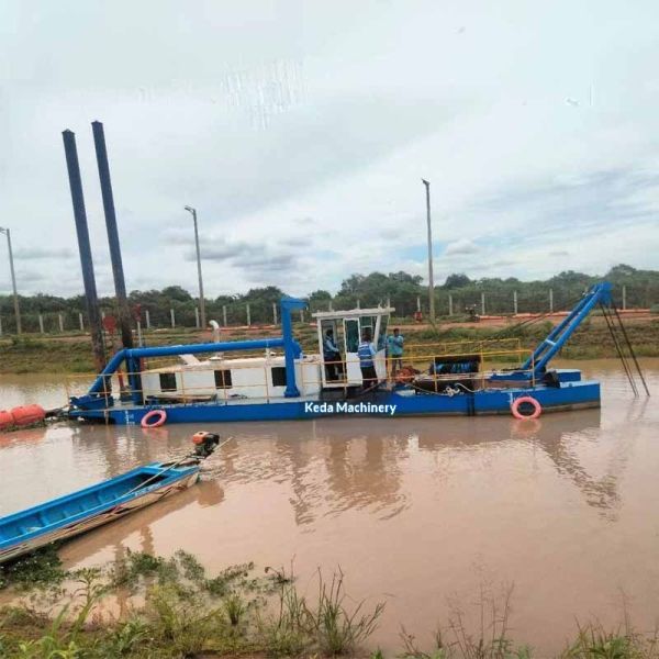 450m³/h Efficiency Diesel Engine Powered Cutter Suction Dredger for Versatile River and Lake Sand Dredging