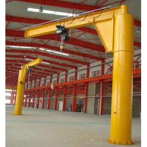 125Kg To 5000Kg Column Jib Crane Hoist Convenient Operation