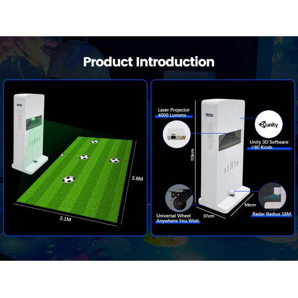 Interactive Floor Projection Machine for Schools and Kids