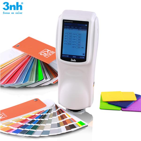 Touch Screen Handheld Color Spectrophotometer 45°/ 0 Optical Geometry