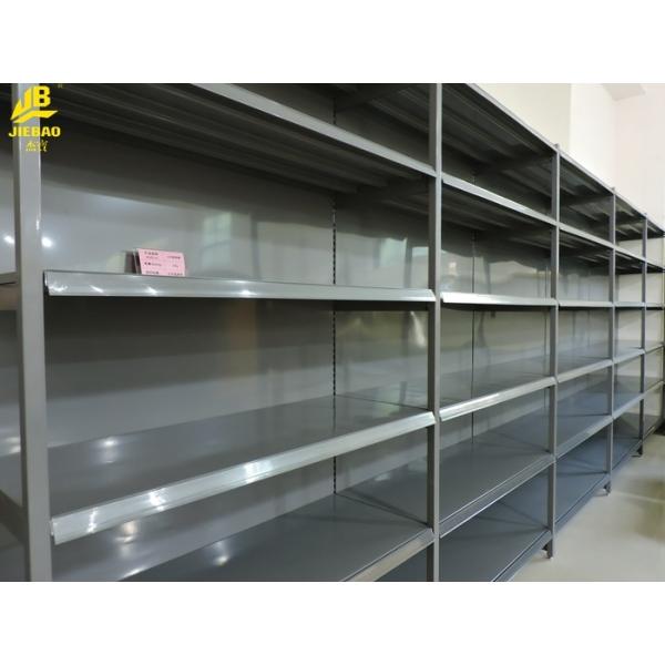 Grain Oil Display Racks For Markets Dark Gray Color Large Storage Space