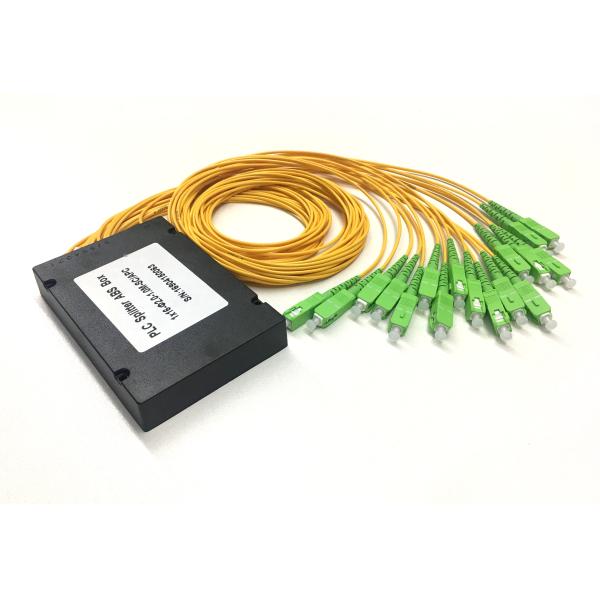 1:8 Modular Type Fiber Optical PLC Splitter with 2.0mm Cable and 1.5m Length for FTTX Deployment