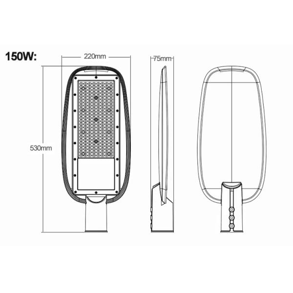 Cheap Street Led Lights Outdoor IP65 6-10KV CE Certificated