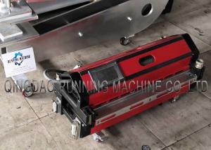 China Lightweight Splice Press Air Cooling Conveyor PVC Belt Vulcanizing Machine 120mm Width on sale
