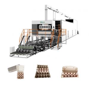 China Paper Egg Plate Making Machine High Speed Egg Tray Production Line on sale