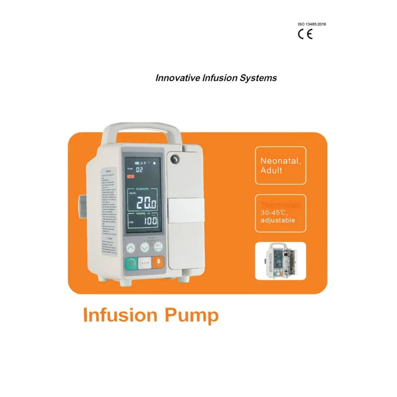 Convenient Portable Infusion Pump with Automatic and Manual Modes 2.5 Kg 174*126*215 mm