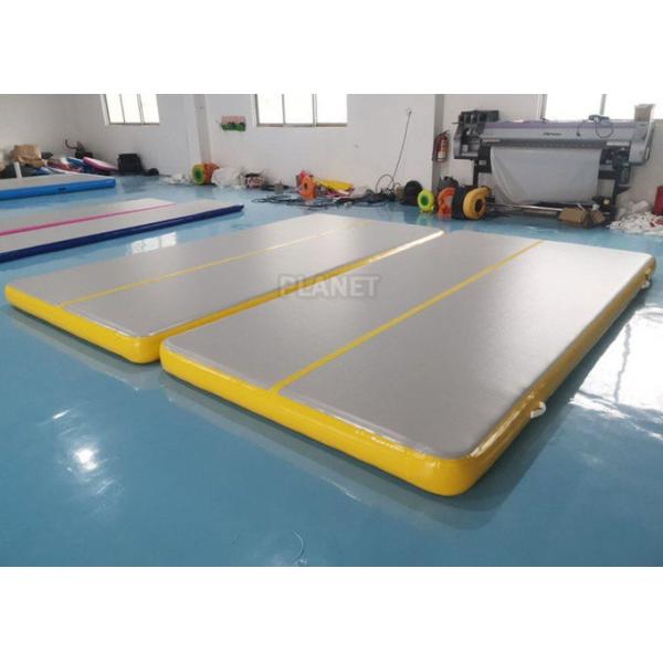 Double Triple Stitching 4x2x0.2m Inflatable Air Tumble Track