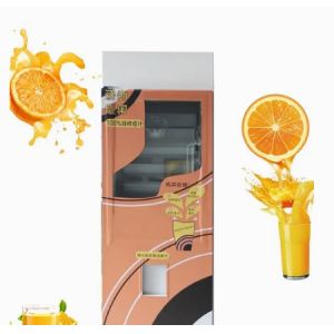 China Automatic Fresh Orange Juicer Vending Machine Customized Payment on sale