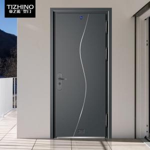 China Swing Aluminum Luxury Front Door Main Exterior Doors Design on sale