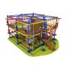 Mix Color Indoor Adventure Playground Food Grade Plastic Long Life Span for sale