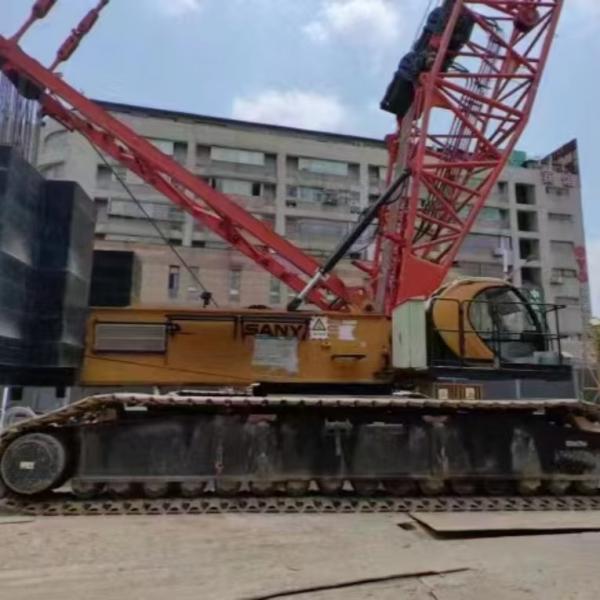 Used SANY SCC-3500A Crawler Crane 2019 Year 350 Ton Lifting Capacity