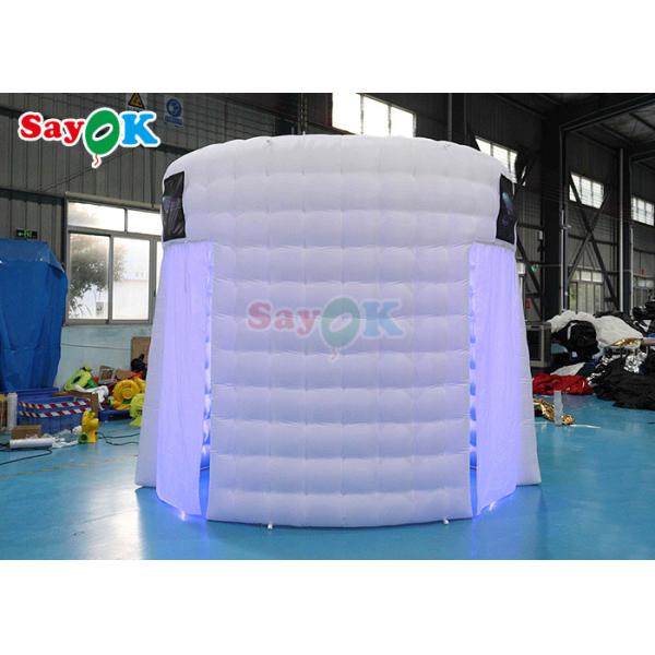 OEM Inflatable Photo Booth Tent Automatic Inflatable 360 Photo Booth Enclosure Backdrop